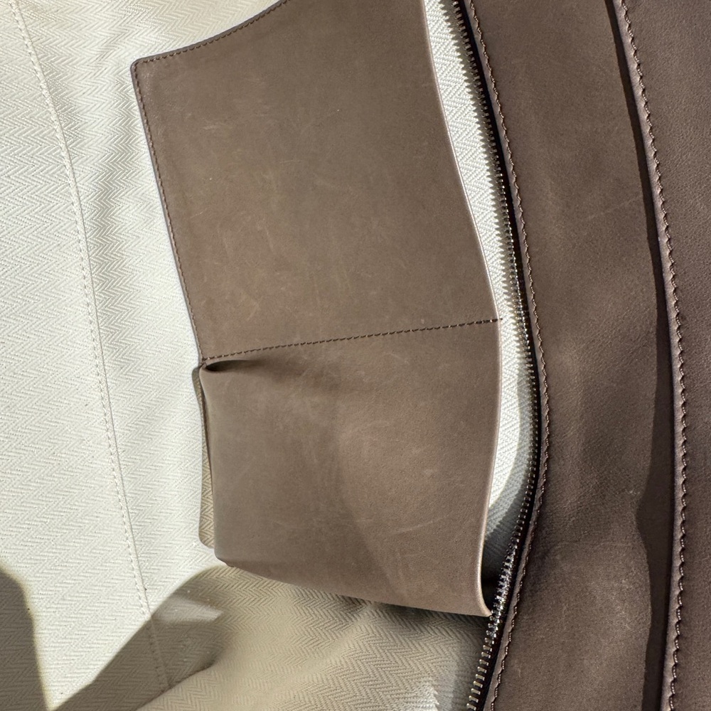 The Row Marlo 14 Brown Leather Tote - Picture 6 of 11